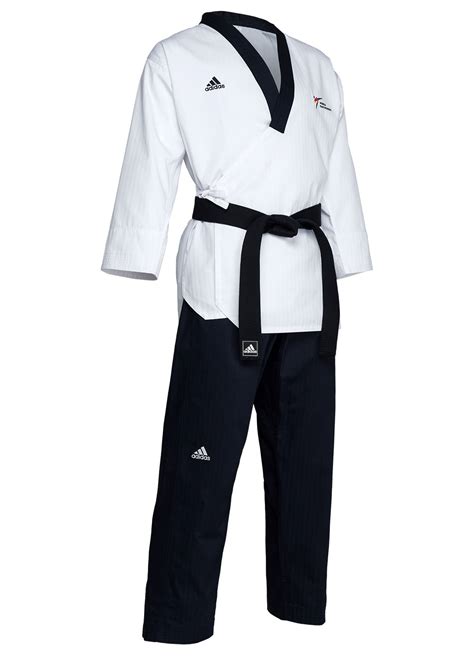 boy's adidas taekwondo poomsae uniform.